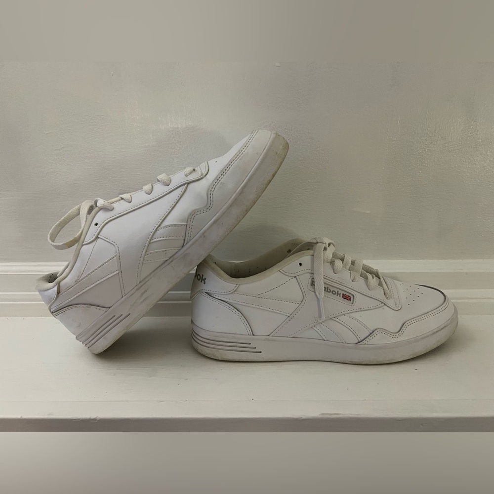 REEBOK Club Memory Tech Insoles White Athletic Sneakers